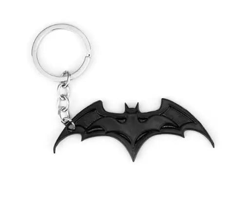 Bat Pendants Keychain Superheroes Movie Jewelry Car Key Ring Bags Key Chains Gifts Souvenir