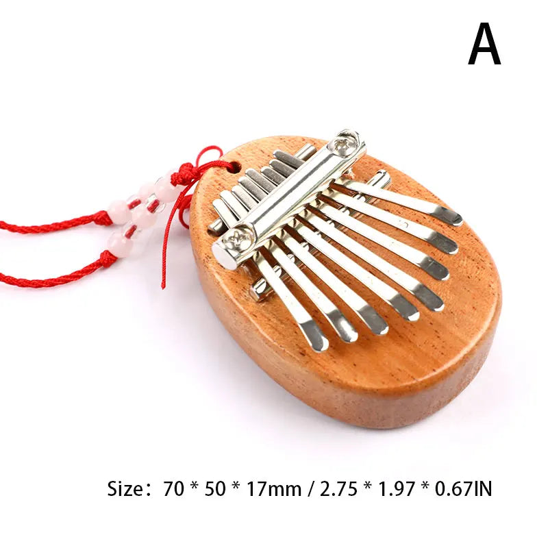 New Mini Kalimba 8 Keys Thumb Piano Great Sound Finger Keyboard Musical Instrument Wooden/Acrylic musical Instruments Keyboard