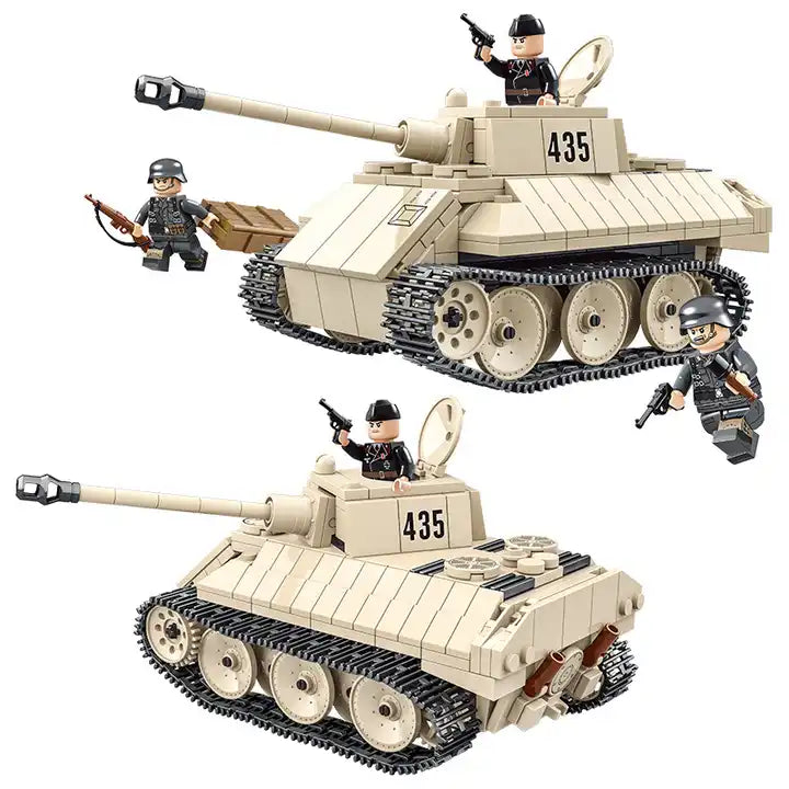WWII - German Leopard Tank - Mil-Blox