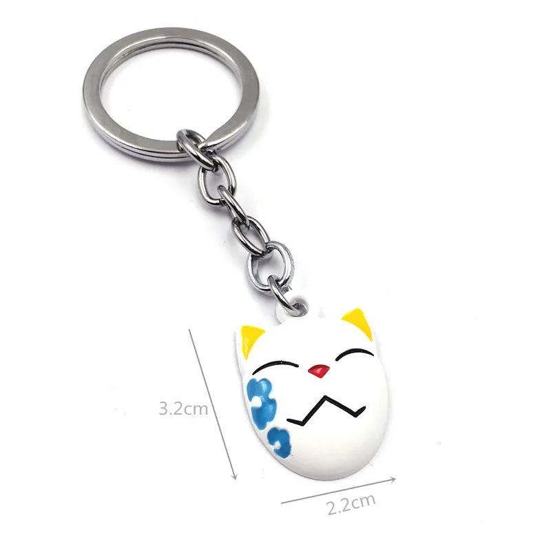 Japan Kimetsu no Yaiba Sword Keychain Cartoon Kamado Tanjirou Blade Of Ghost Weapons anime accessories cosplay Gift