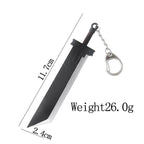 Final Fantasy 7 Cloud Buster Sword Keychain - 