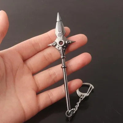 Movie Game Jewelry The Seven Deadly Sins Escanor Axe Bottle Opener Keychain Keyring For Men