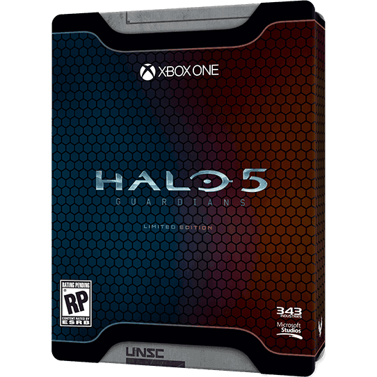 Halo 5: Guardians Limited Edition Steel Box (Xbox One) - Game Only
