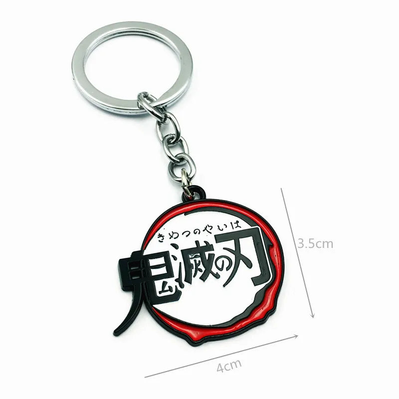 Japan Kimetsu no Yaiba Sword Keychain Cartoon Kamado Tanjirou Blade Of Ghost Weapons anime accessories cosplay Gift