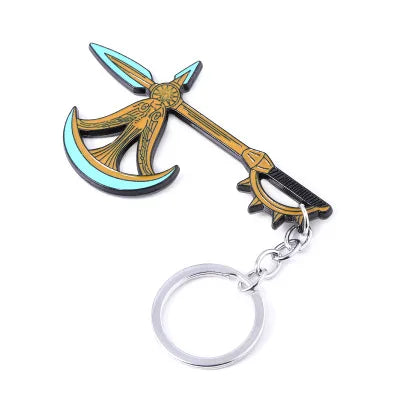 Movie Game Jewelry The Seven Deadly Sins Escanor Axe Bottle Opener Keychain Keyring For Men