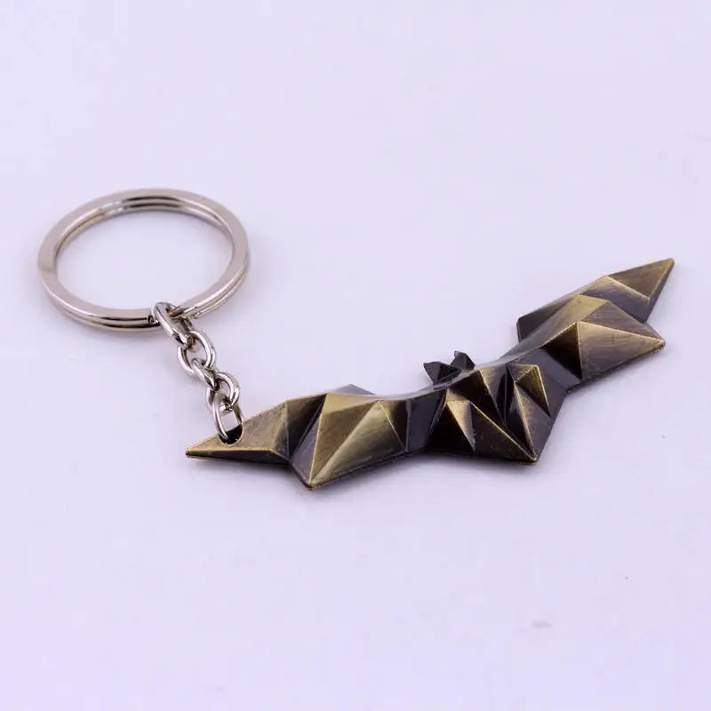 Bat Pendants Keychain Superheroes Movie Jewelry Car Key Ring Bags Key Chains Gifts Souvenir