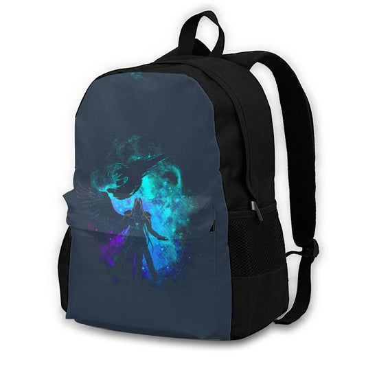 Final Fantasy Backpacks Big Funny Polyester Backpack Campus Male Bags