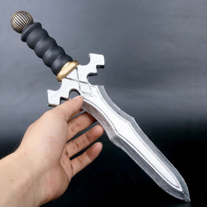 Dark Elf Assassin Rogue Belt Dagger Sheath Medieval Back Knife Cover Holder Hidden Weapon Scabbard Cosplay Larp Costume For Men