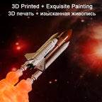 Kids Popular Space Shuttle Lamp and Moon lamps In Night Light By 3D Print For Space Lovers Rocket Lamp