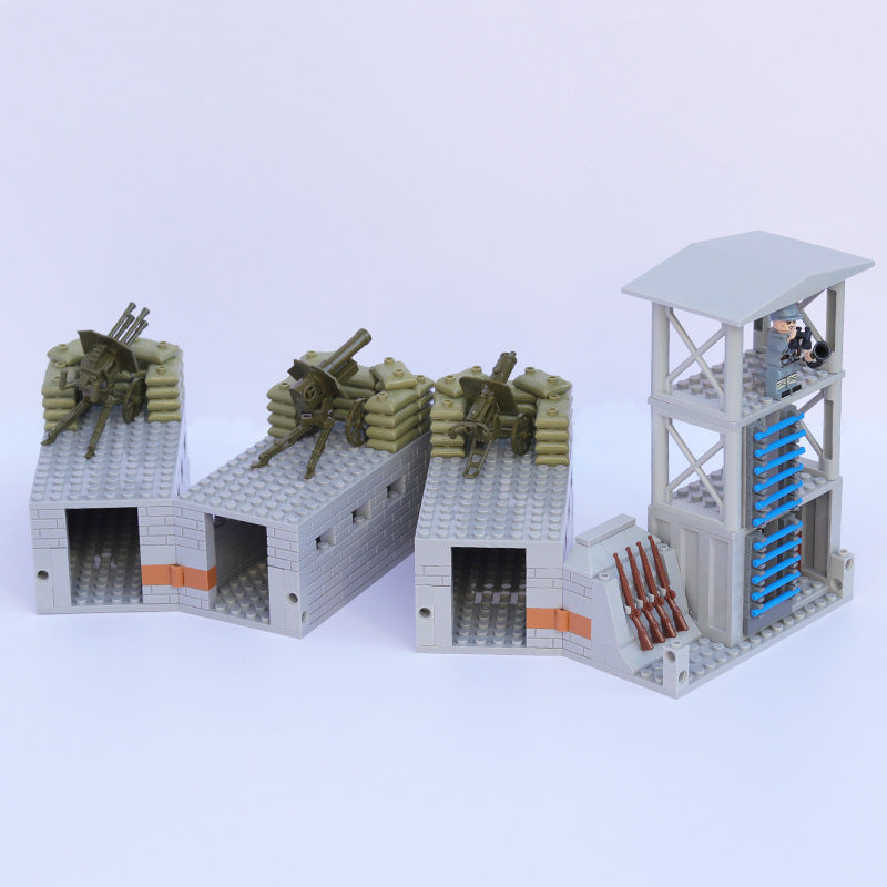 WWII - French Maginot Line Bunker - Mil-Blox