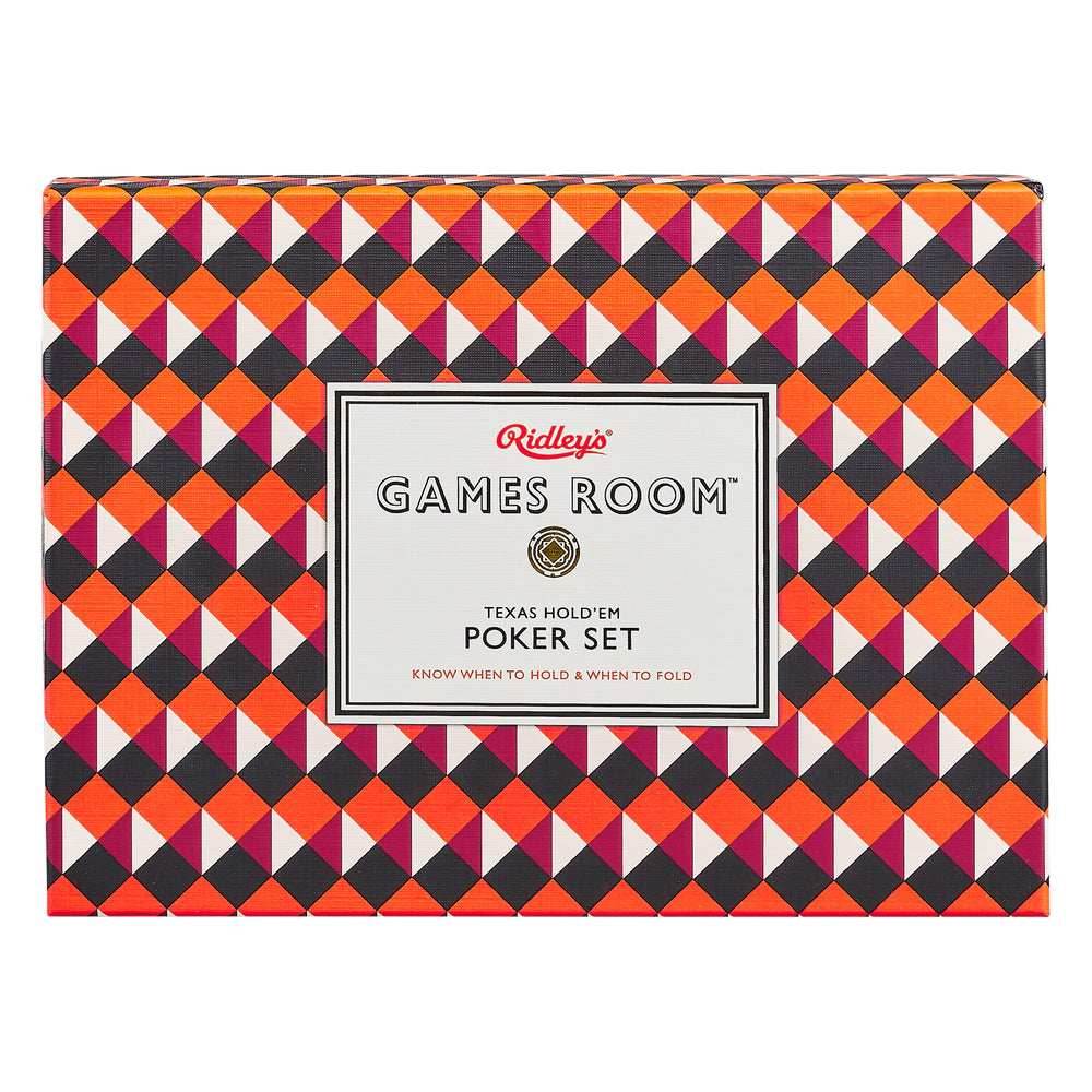 Games Room: Texas Hold'em Poker Set - 
