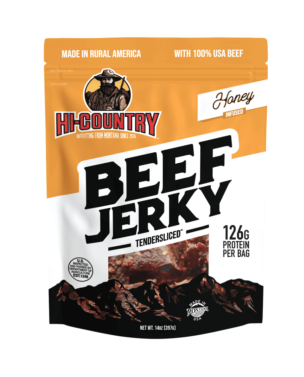 Honey Infused Beef Jerky