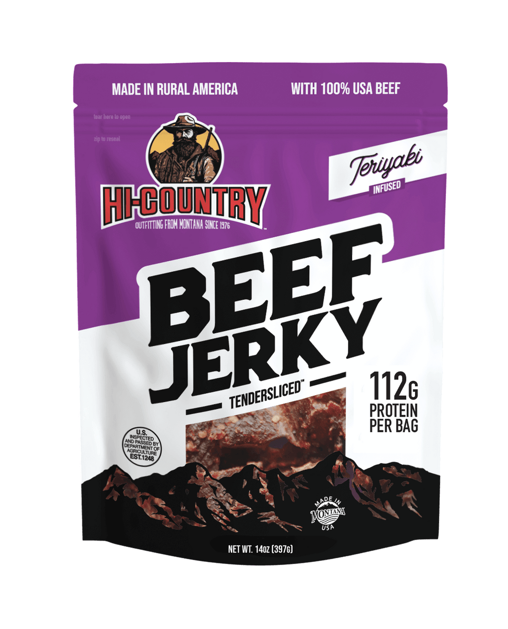 Teriyaki Infused Beef Jerky