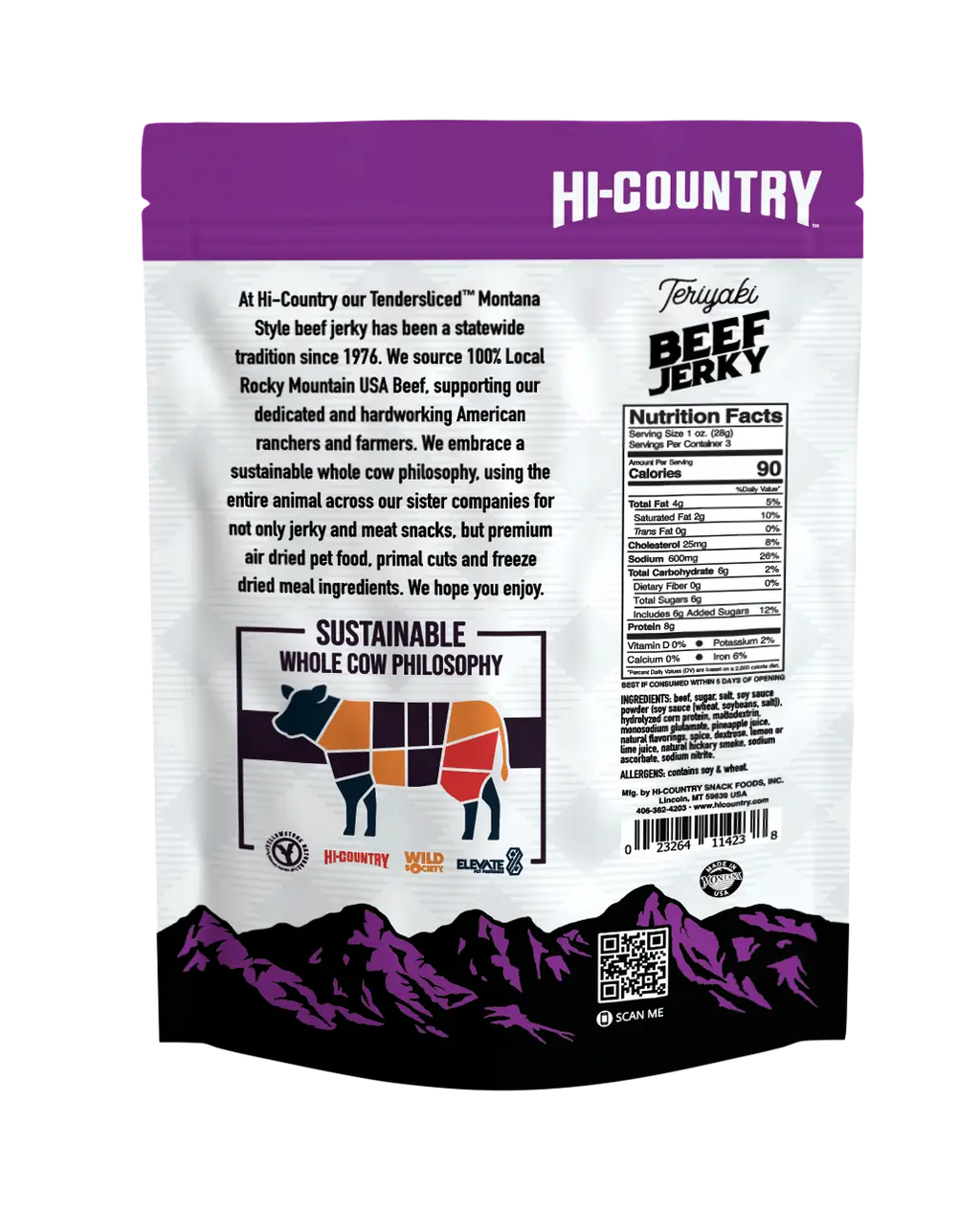 Teriyaki Infused Beef Jerky