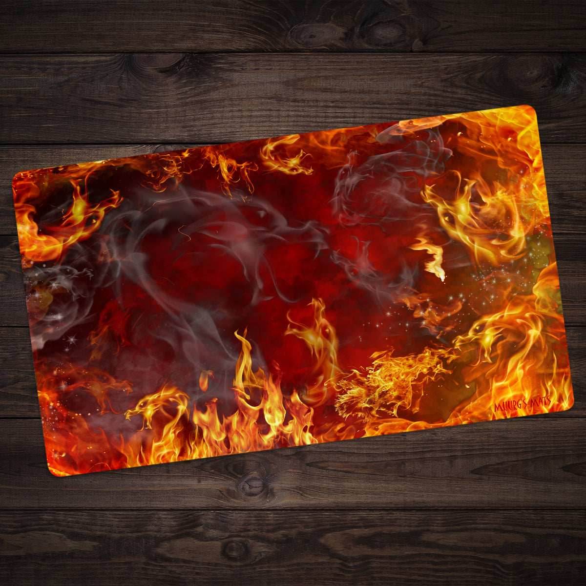 Fire Dragon Playmat - Plain