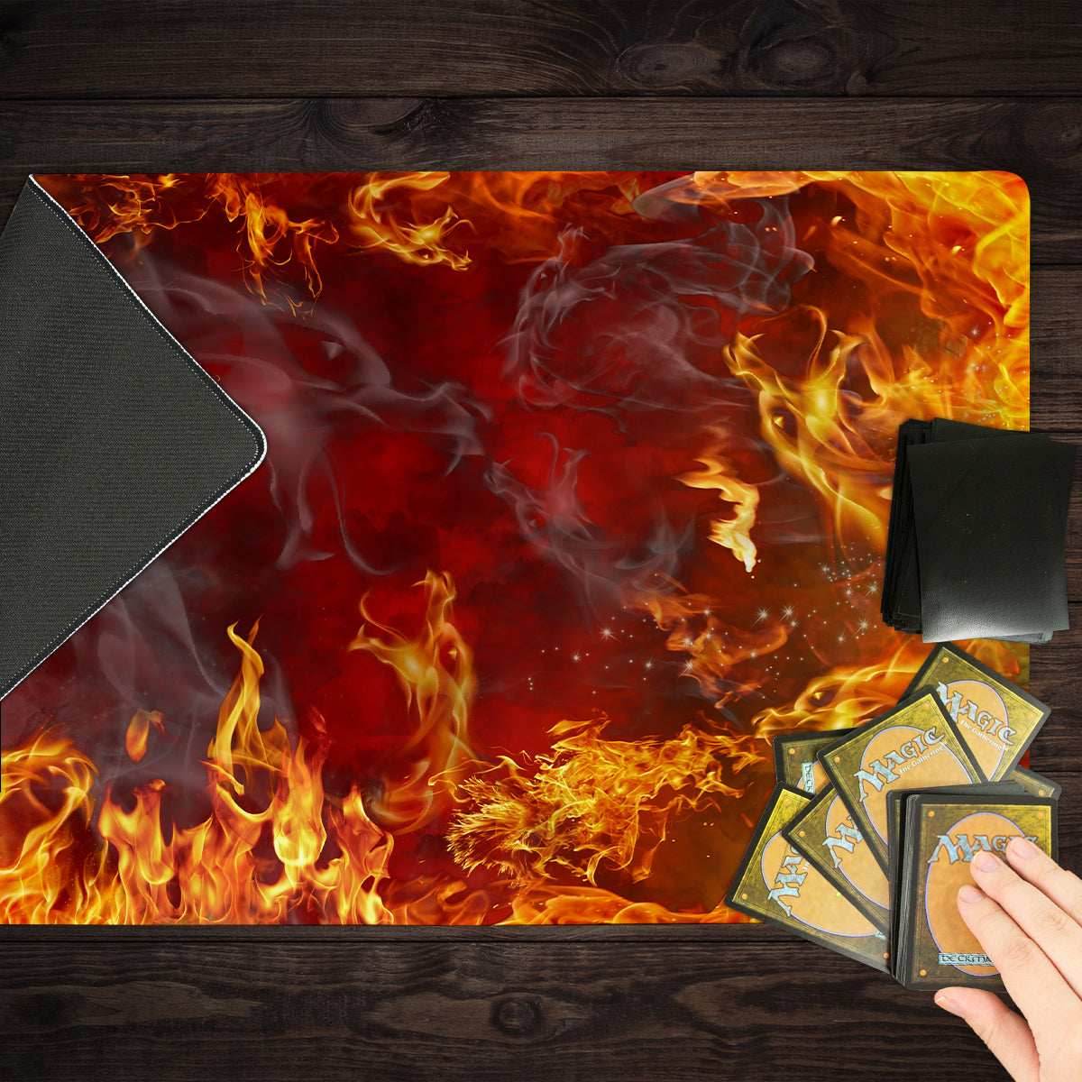 Fire Dragon Playmat - Plain