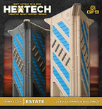 Battlefield in a Box: HexTech - Trinity City Estate - 