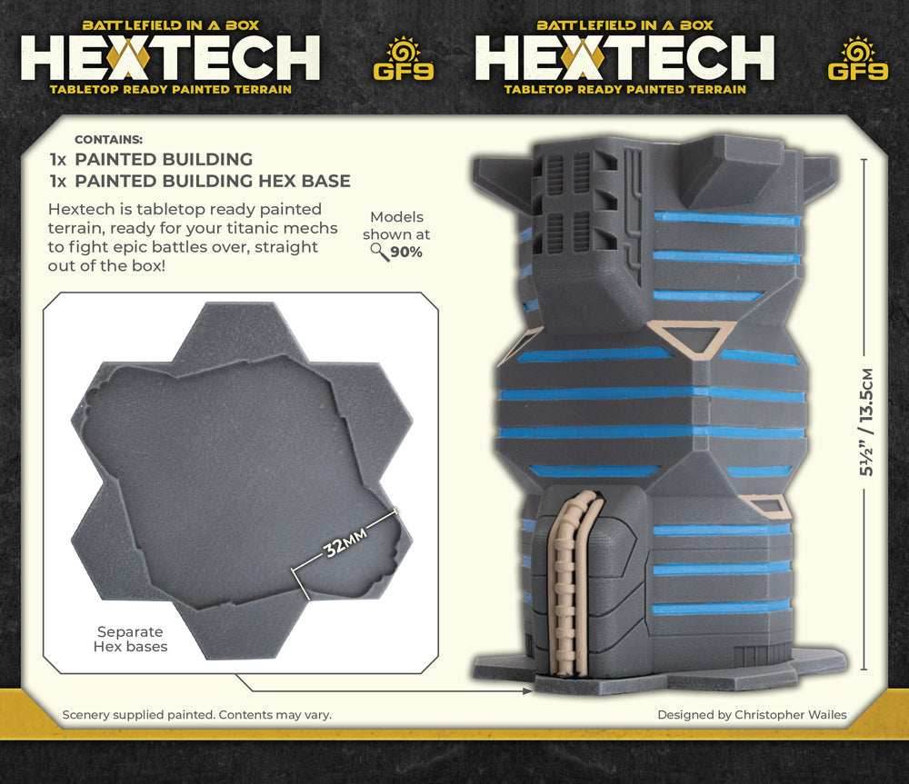 Battlefield in a Box: HexTech - Justice Tower - 