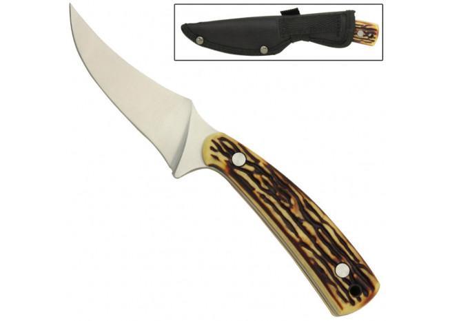 Alpine Tundra Stag Full Tang Hunting Skinner Outdoor Knife-0