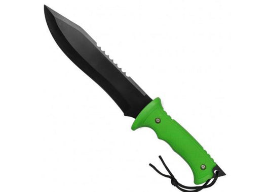 Panic Attack Saw Back Hunting Knife