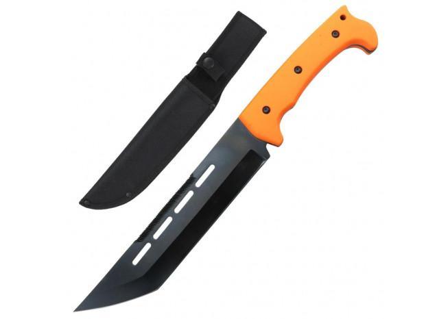 Outdoor Sawback Land Master Hunting Knife-0