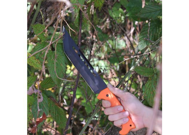 Outdoor Sawback Land Master Hunting Knife-1