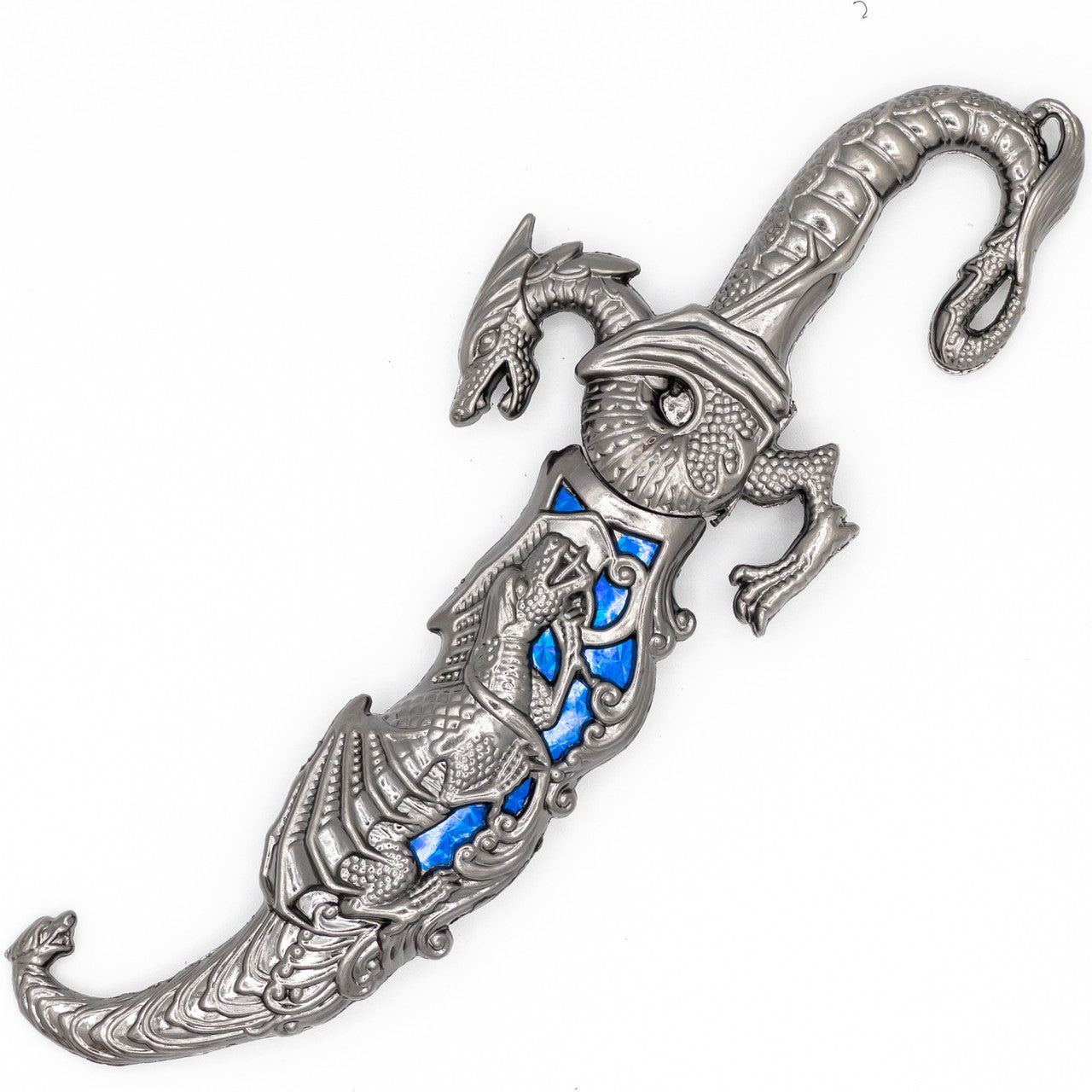 Obey Me Small Ornate Dragon Decorative Fantasy Dagger Knife-1