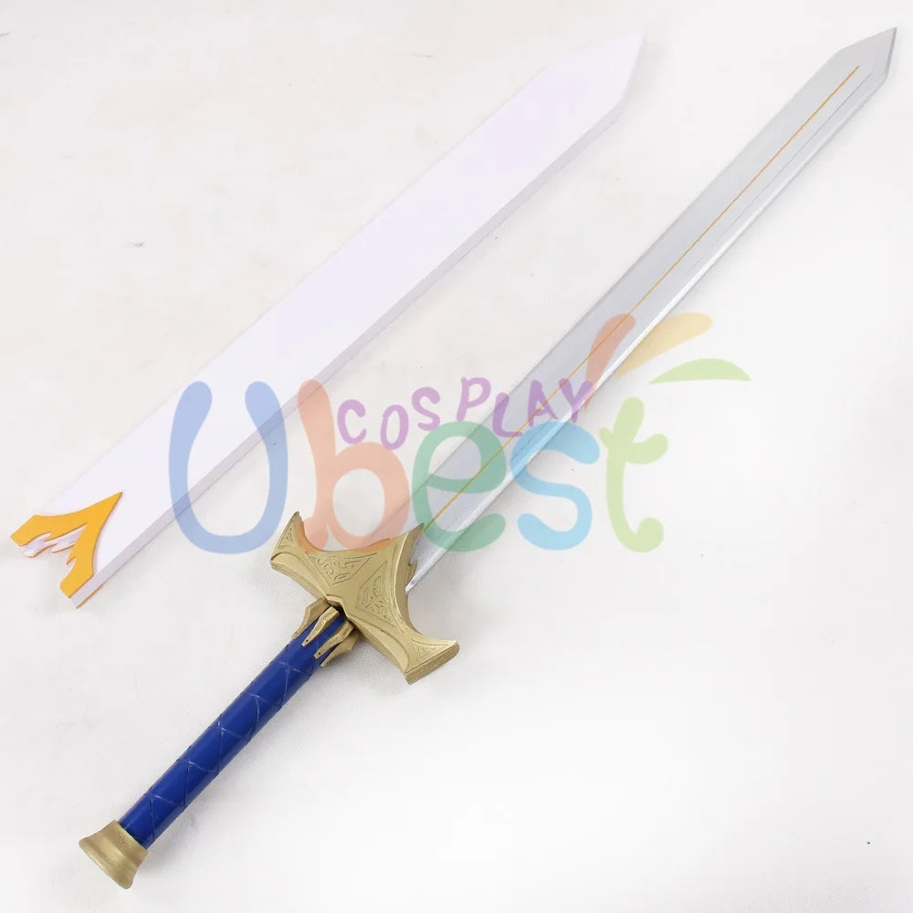 Bouclier et épée Jaune Arc Crocea Mors en PVC, accessoire de Cosplay Version 1