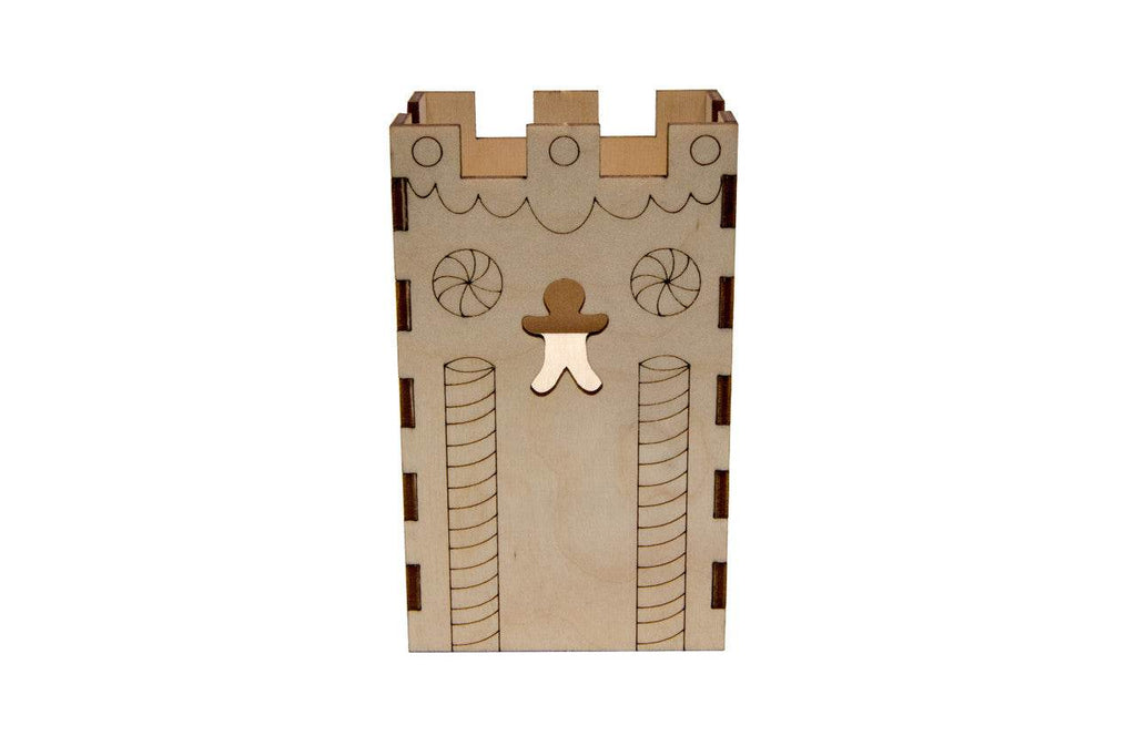 Holiday Dice Tower - Gingerbread - 