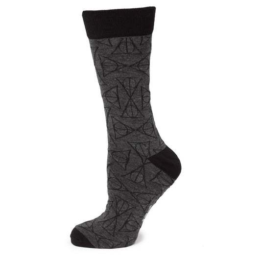 Harry Potter Deathly Hallows Black Men's Socks