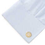 Harry Potter Golden Snitch Hidden Deathly Hallows Locket Cufflinks