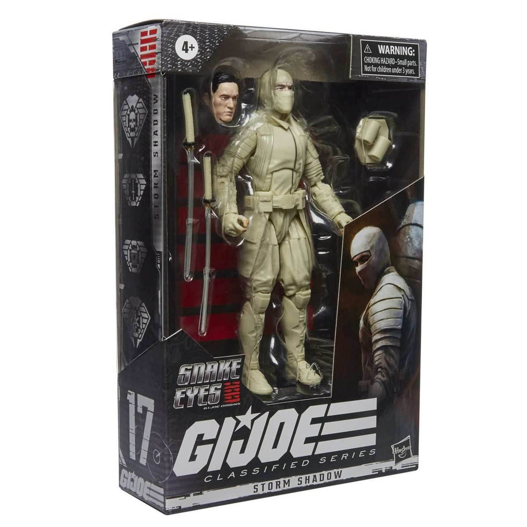 G.I. Joe Classified Series: Snake Eyes - Storm Shadow 6-Inch Action Figure - 