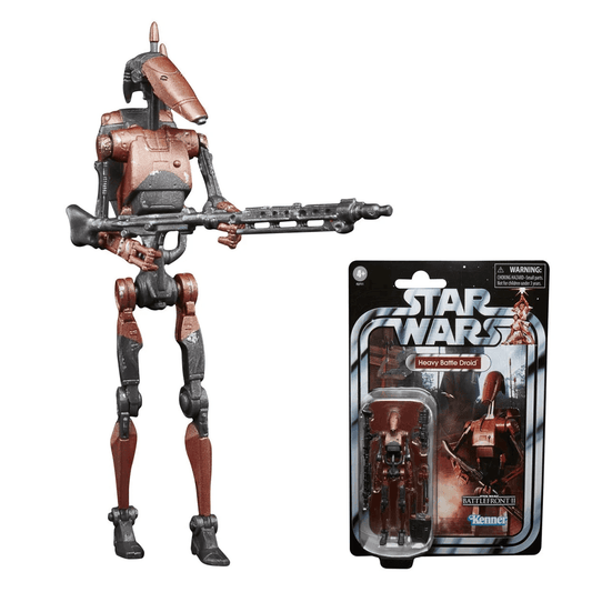 Star Wars: The Vintage Collection - Heavy Battle Droid (Battlefront II) 3 3/4-Inch Action Figure - 