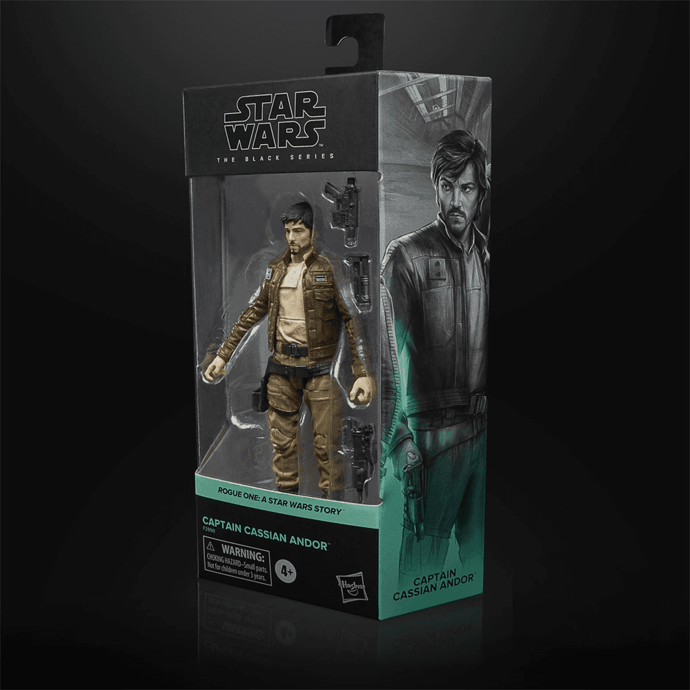 Star Wars: The Black Series - Captain Cassian Andor 6-Inch Action Figure - 