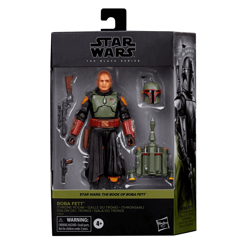 Star Wars: The Black Series - Boba Fett (Throne Room) 6-Inch Action Figure - 
