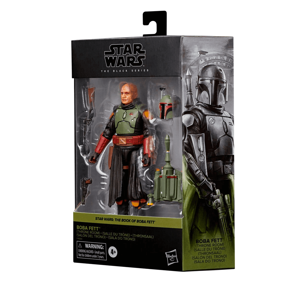 Star Wars: The Black Series - Boba Fett (Throne Room) 6-Inch Action Figure - 