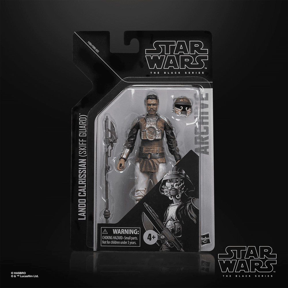 Star Wars: The Black Series - Lando Calrissian (Skiff Guard) 6-Inch Action Figure - 
