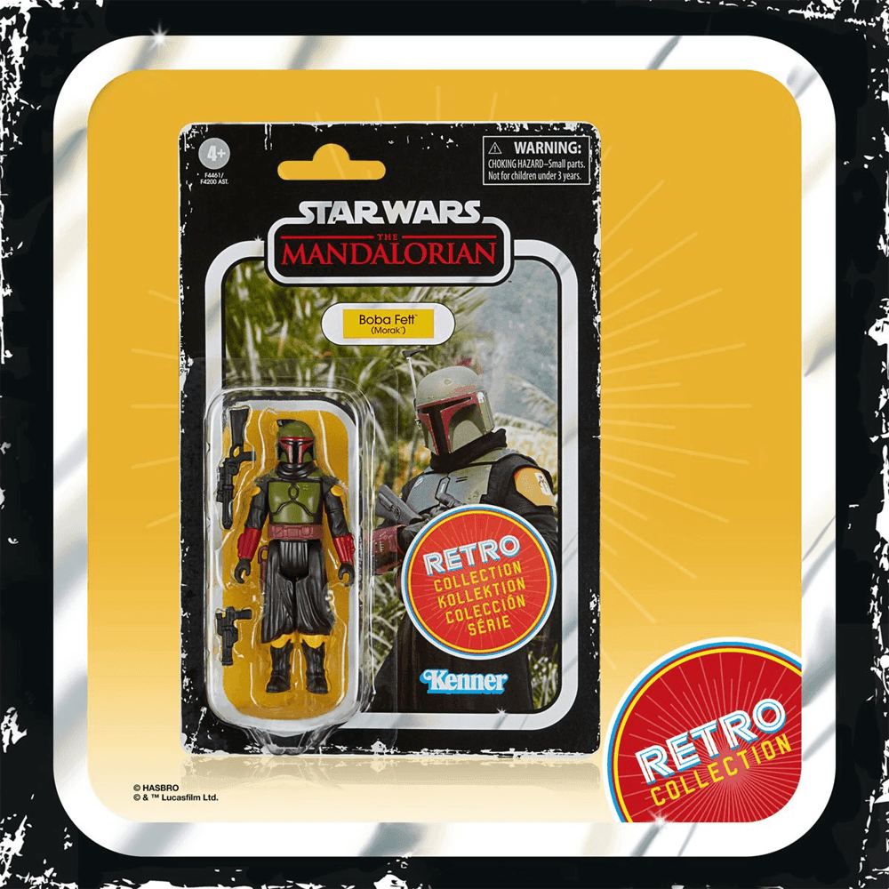 Star Wars: The Retro Collection - Boba Fett (Morak) 3.75 Action Figure - 