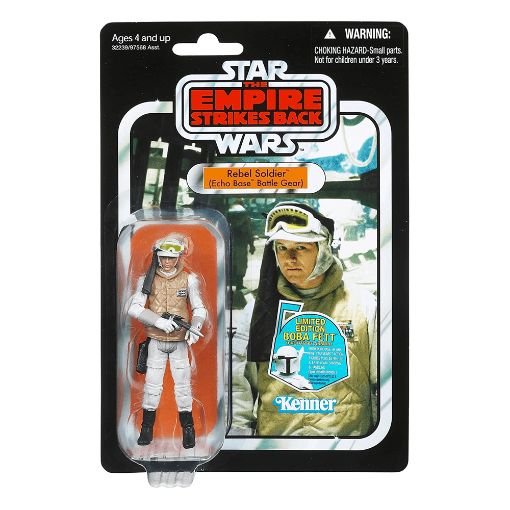 Star Wars: The Vintage Collection - Hoth Rebel Soldier 3 3/4-Inch Action Figure - 