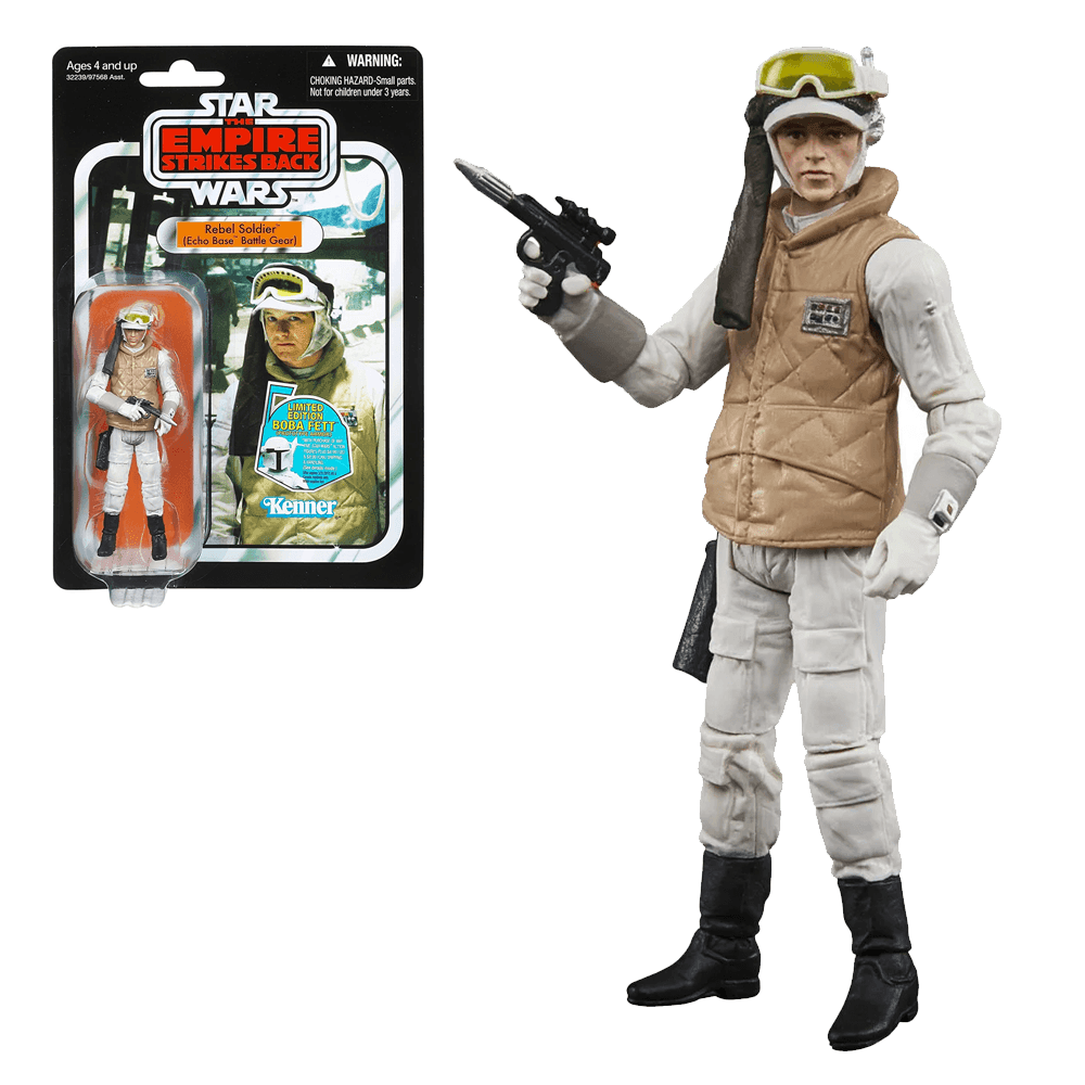 Star Wars: The Vintage Collection - Hoth Rebel Soldier 3 3/4-Inch Action Figure - 