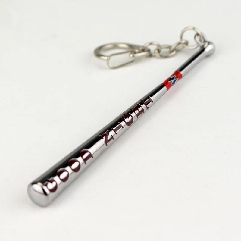 1PC Chic Unisex Jewelry Baseball Bat Good Night Test Keychain Key Rings Gift Chaveiro Car Key Holder