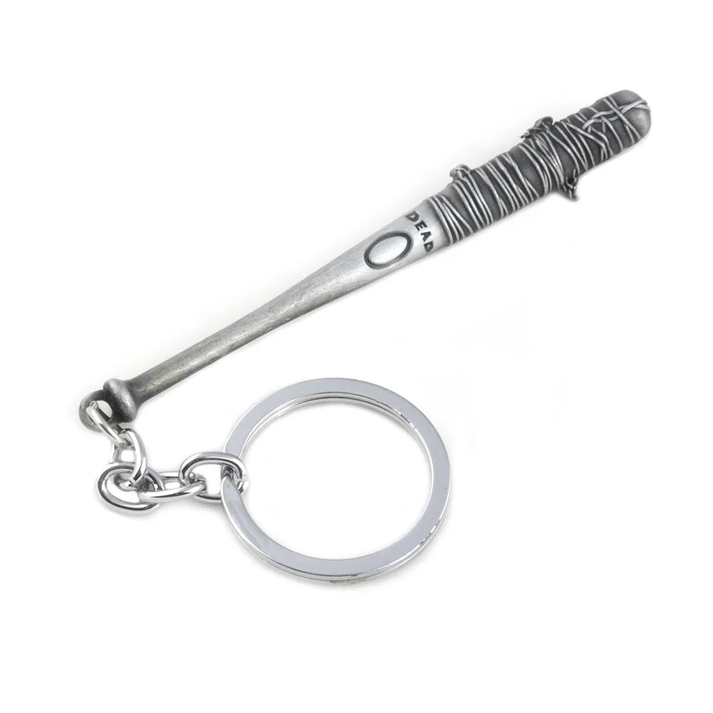 Fashion Vintage Charm The Walking Dead Keychain Negan's Bat LUCILLE Keyring Baseball Key Chain For Men Jewelry Accessories Gifts