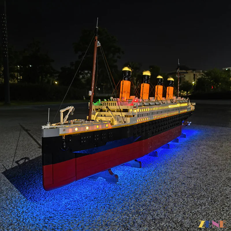 LEGO Titanic Ship #10294 (Ice Blue Ver.) Light Kit