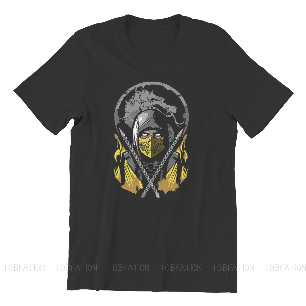 Mortal Kombat Video Game SCORPION T Shirt Classic