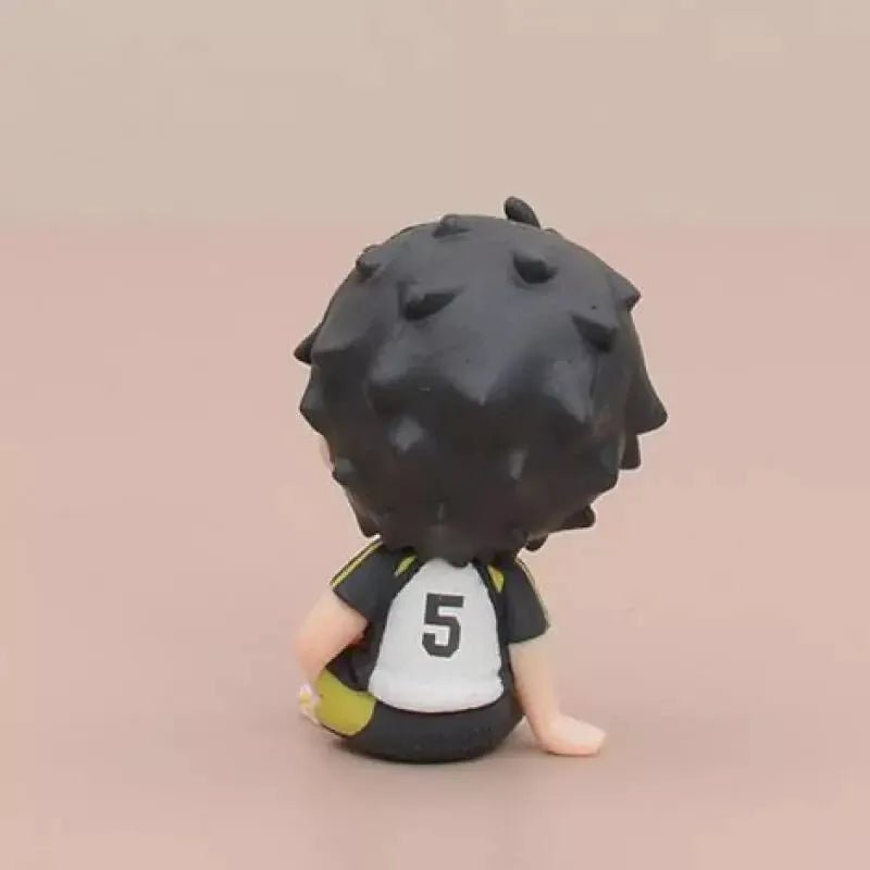 Haikyu Chibi Kawaii Anime Figurines, Wakatoshi Hajime Kotaro Toru Anime Figures 2 in