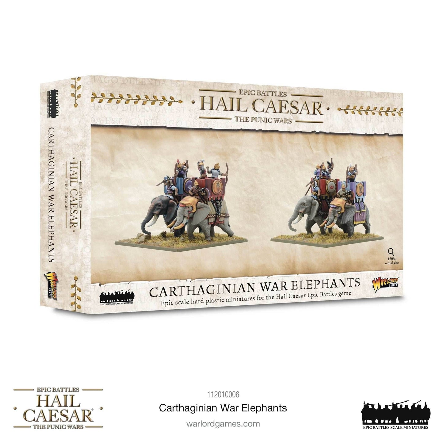 Hail Caesar Epic Battles: Punic Wars - Carthaginian War Elephants - 