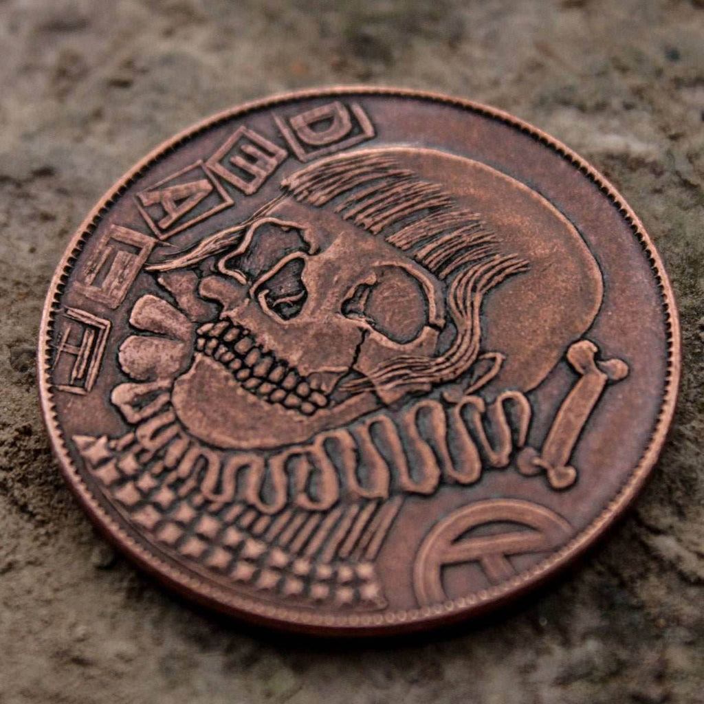 Life/Death Decision Maker Copper Coin - 