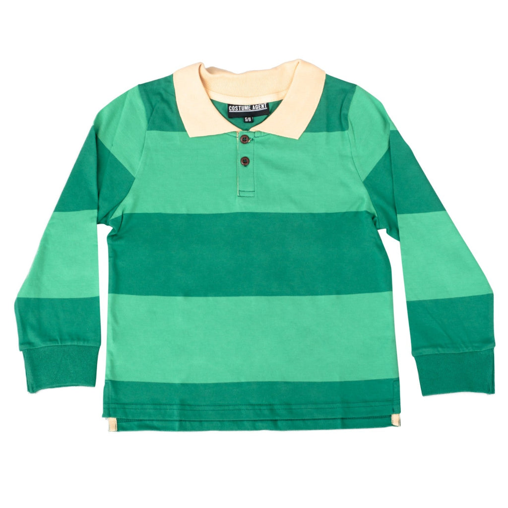Halloween Costume "Blue and Detective" Striped Kids Shirt