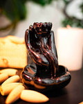 Hand & Lotus Backflow Incense Burner - 