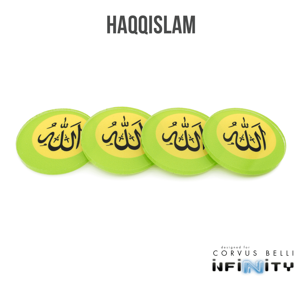 Infinity Faction Command Tokens - Haqqislam